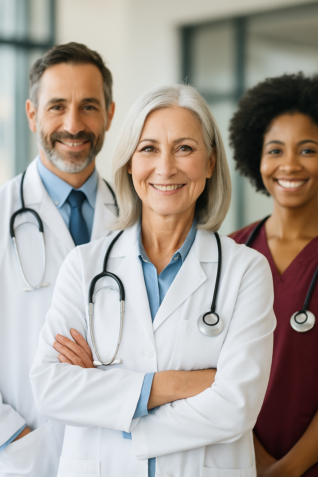 Equipe experiente e comprometida com sua saúde